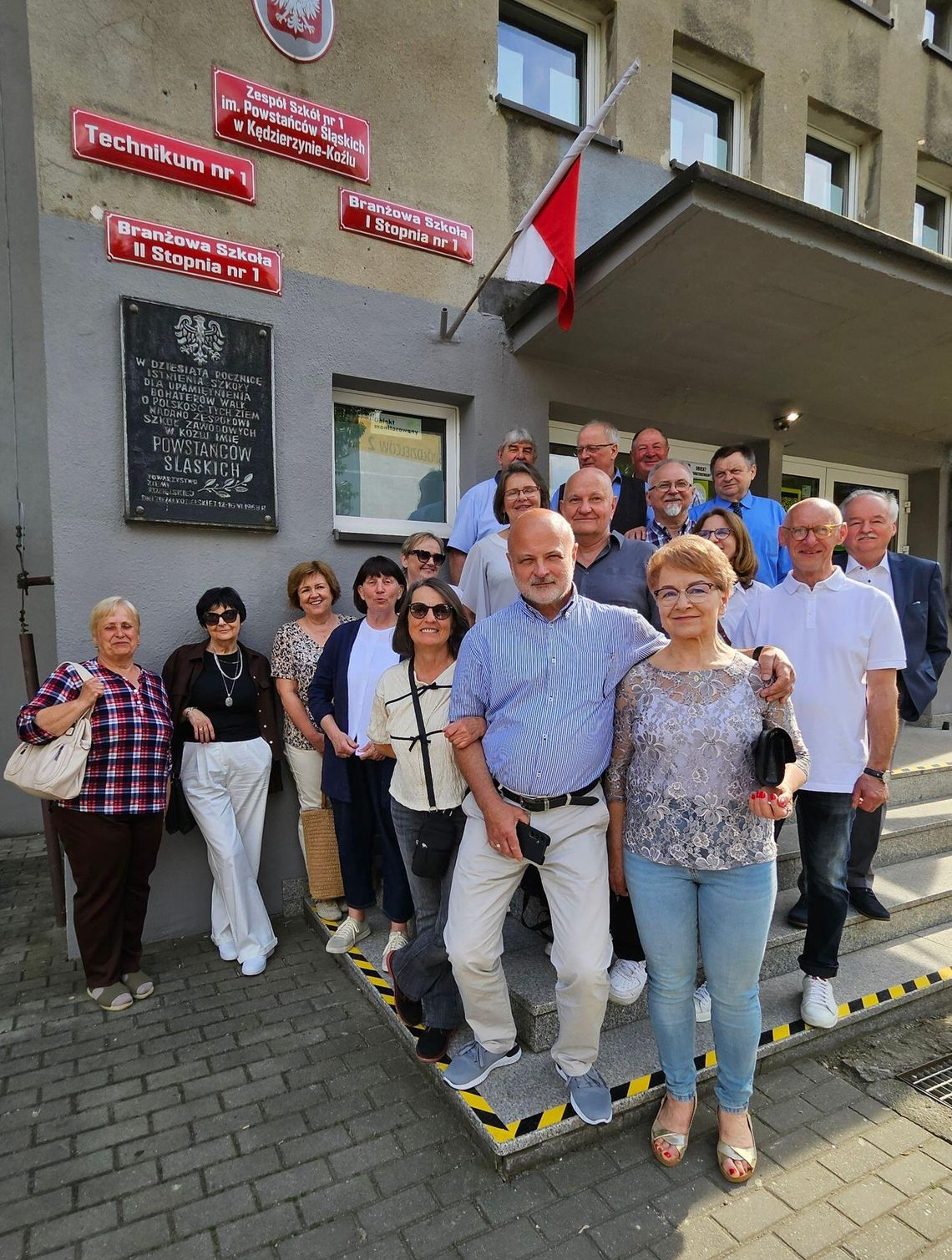 45 lat temu ukończyli szkołę. Absolwenci "Budowlanki" ponownie się spotkali. ZDJĘCIA