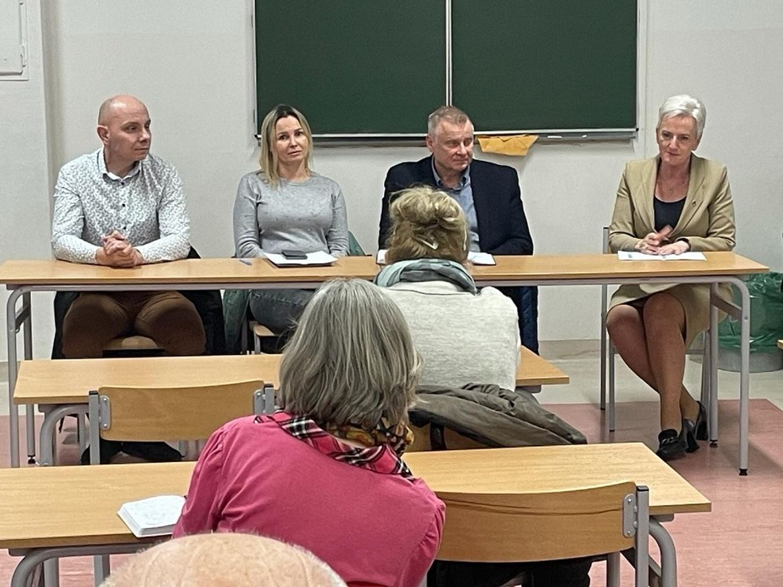 Spotkanie z mieszkańcami osiedli Piastów i Pogorzelec Spotkanie z mieszkańcami osiedli Piastów i Pogorzelec