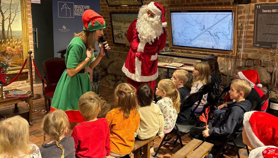 Spotkanie z Mikołajem w muzealnym stylu Spotkanie z Mikołajem w muzealnym stylu