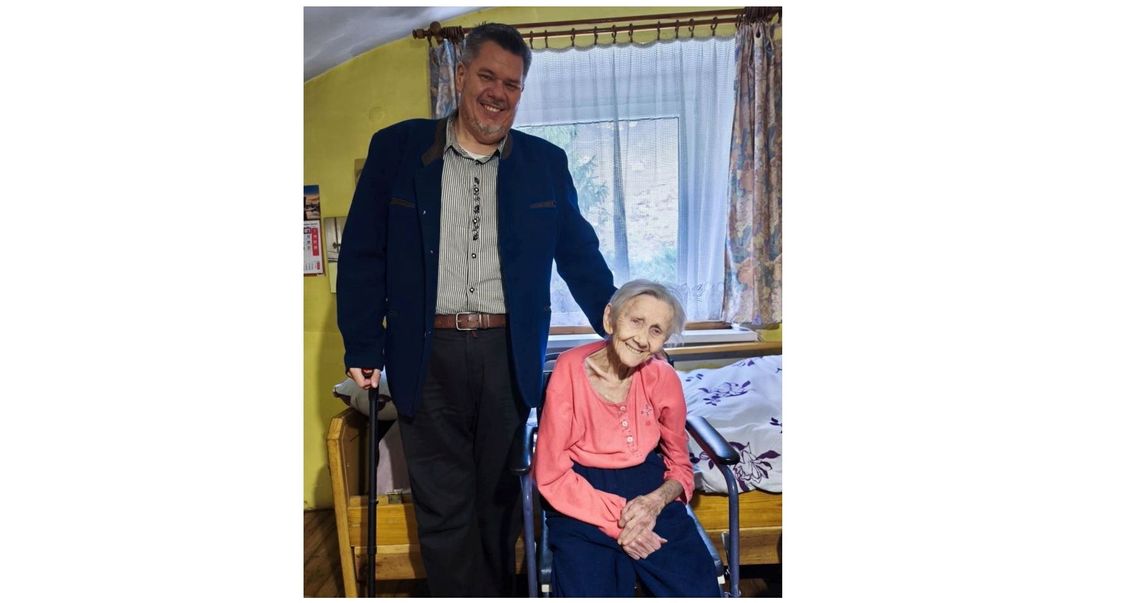 Sternik gminy odwiedził najstarszą mieszkankę Reńskiej Wsi