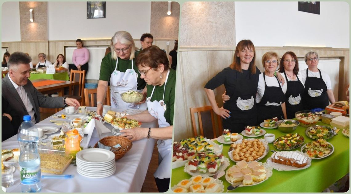 Stół wielkanocny i świąteczne tradycje w Domu Kultury w Dziergowicach. ZDJĘCIA
