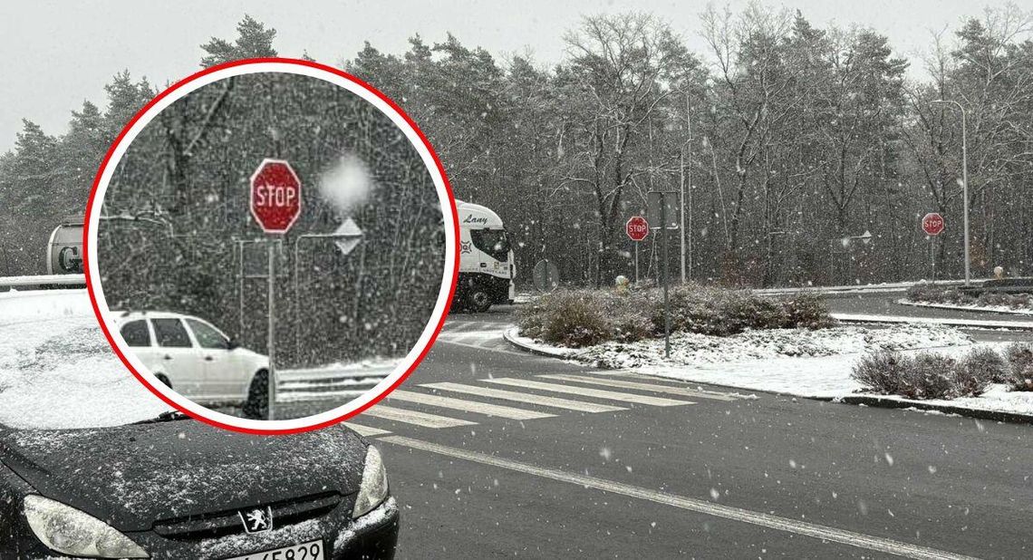 „STOP” zamiast „ustąp pierwszeństwa” na jednym z najbardziej kolizyjnych skrzyżowań w mieście „STOP” zamiast „ustąp pierwszeństwa” na jednym z najbardziej kolizyjnych skrzyżowań w mieście