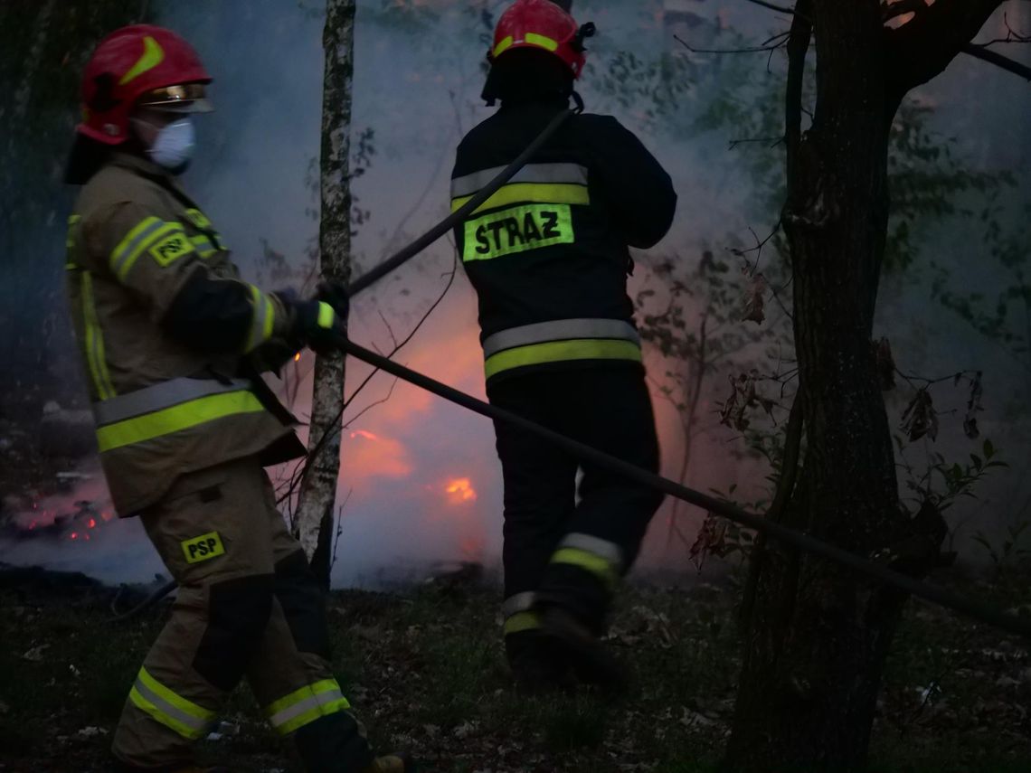 Strażacy interweniowali na osiedlu Piastów