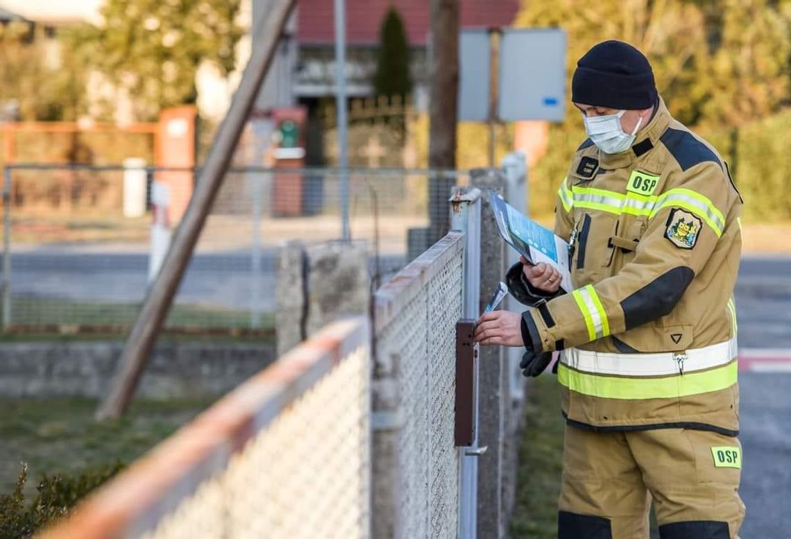 Strażacy rozpoczynają działania informacyjne w ramach akcji #SzczepimySię