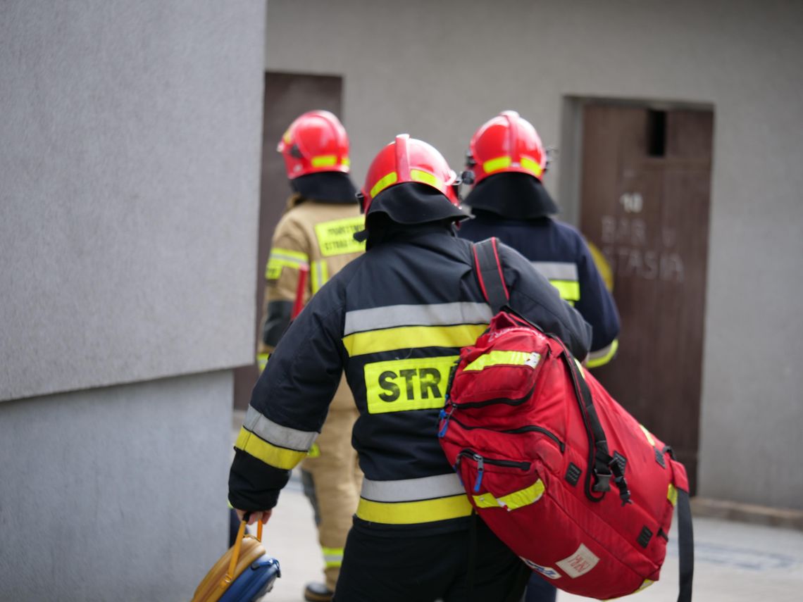 Strażacy wezwani do otwarcia mieszkania