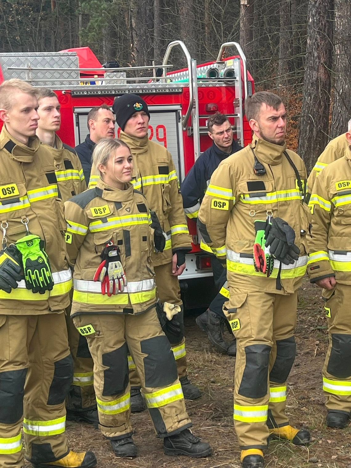 Strażacy z całego powiatu szkolili się w Nadleśnictwie Kędzierzyn – zobacz, jak wyglądały ćwiczenia!