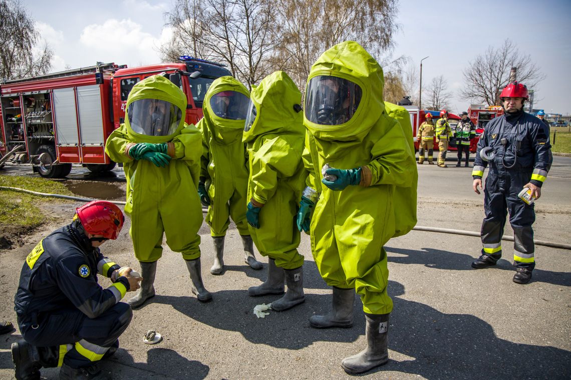 Strażacy z całego województwa ćwiczyli w Blachowni. ZDJĘCIA