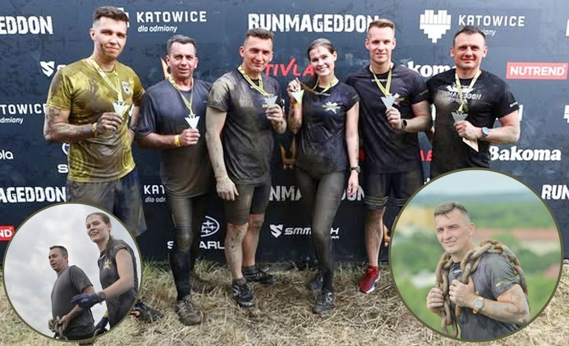 Strażacy z Kędzierzyna-Koźla nie boją się wyzwań – Runmageddon zaliczony! ZDJĘCIA