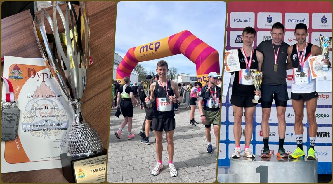 Strażak z pasją i stalową wolą! Niesamowity sportowy wynik Kamila Barona