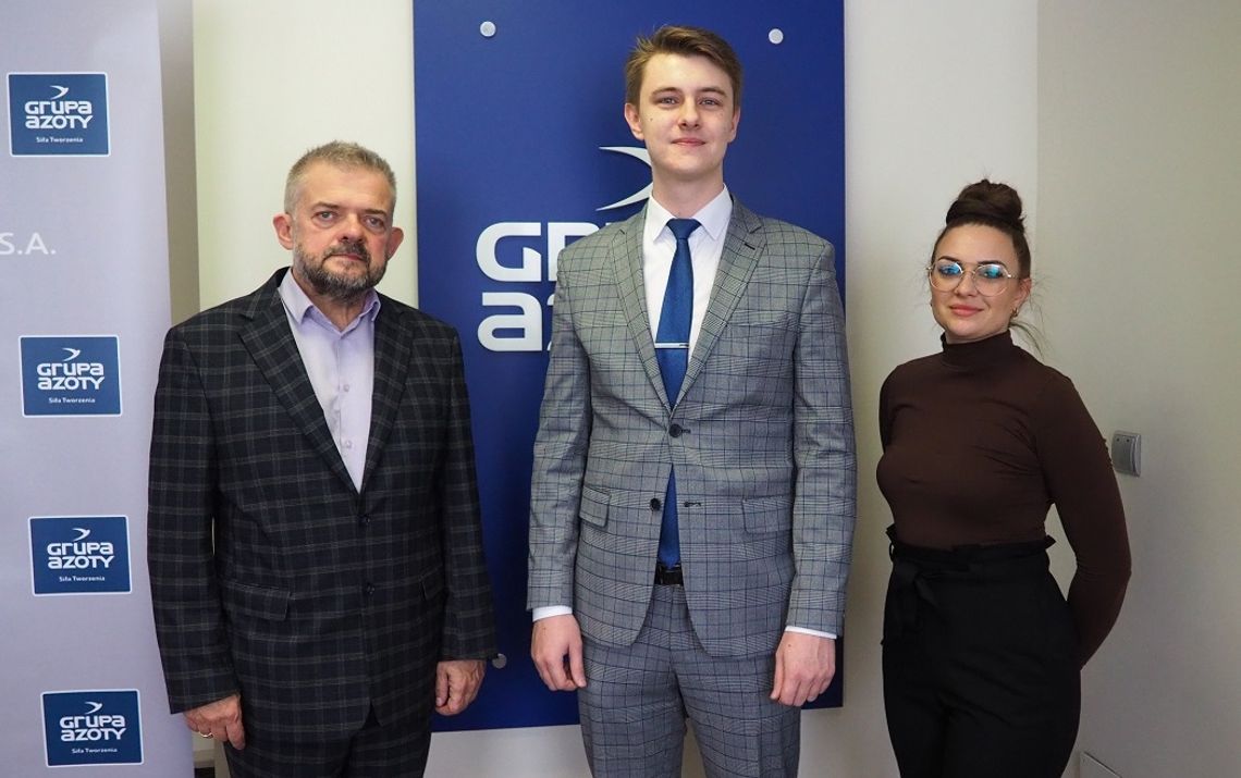 Student Uniwersytetu Opolskiego został ambasadorem Grupy Azoty ZAK