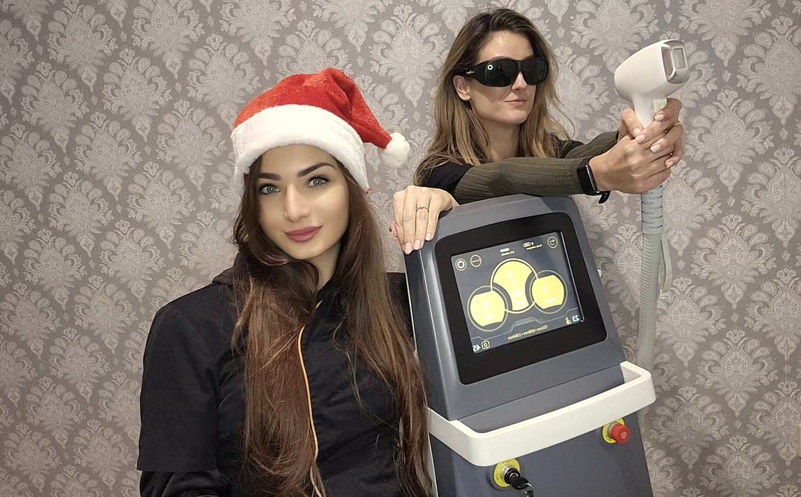 Studio Figura zaprasza na darmowy zabieg depilacji laserowej. Tylko 11 grudnia! Zadzwoń i umów się!
