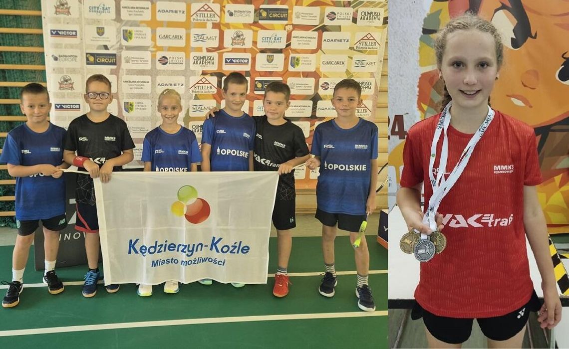 Sukcesy badmintonistów MMKS-u w turnieju Adamietz Youth Cup. ZDJĘCIA