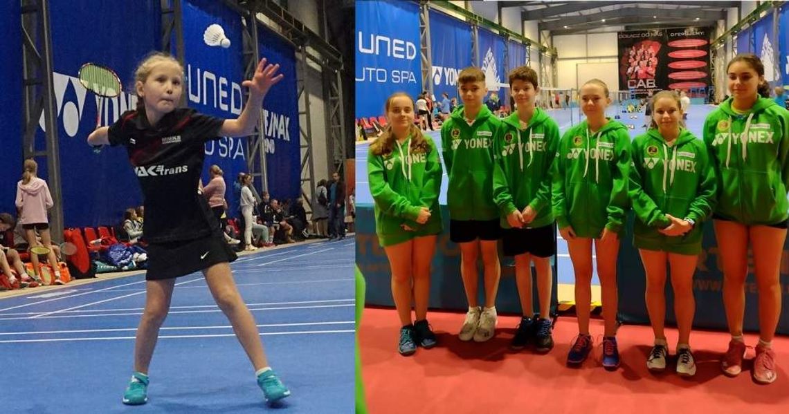 Sukcesy młodych badmintonistów z Kędzierzyna-Koźla w ogólnopolskim turnieju