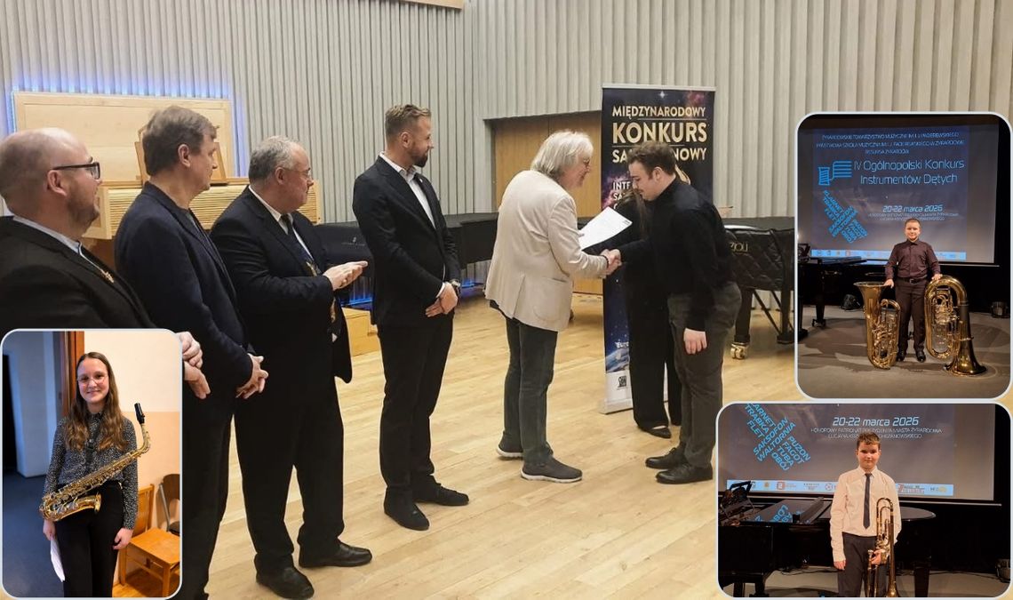 Sukcesy muzyków Orkiestry Dętej Pokrzywnica