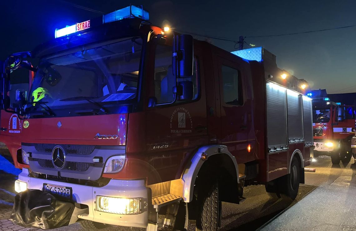 Świadkowie widzieli łunę ognia, jednak strażacy nie znaleźli nic na miejscu Świadkowie widzieli łunę ognia, jednak strażacy nie znaleźli nic na miejscu