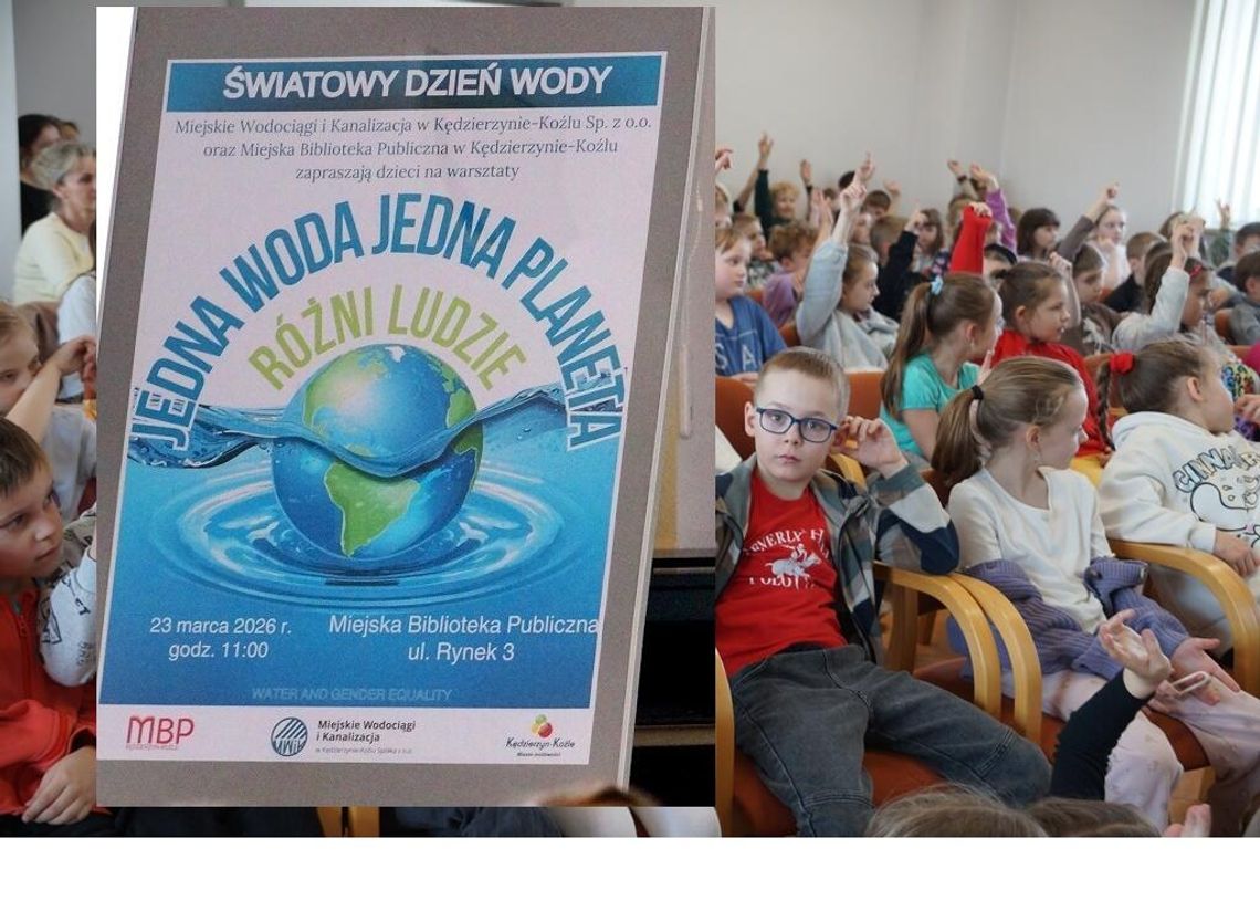 Światowy Dzień Wody 2026. Równość zaczyna się od dostępu do wody. ZDJĘCIA Światowy Dzień Wody 2026. Równość zaczyna się od dostępu do wody. ZDJĘCIA