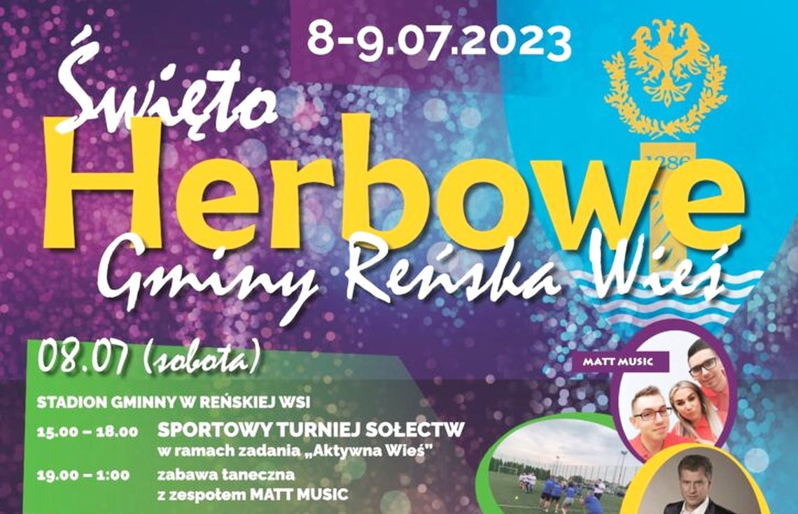 Święto Herbowe w gminie Reńska Wieś już w ten weekend