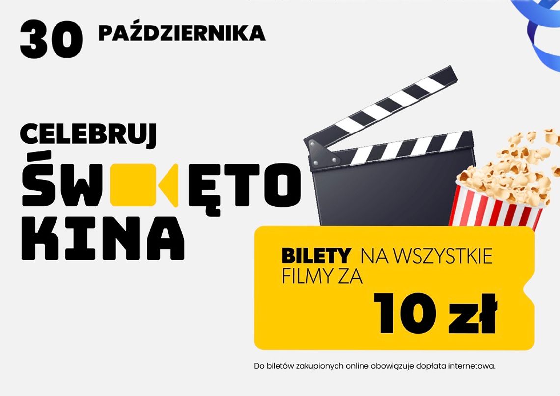 Święto kina w kędzierzyńskim Heliosie. 30 października tanie bilety