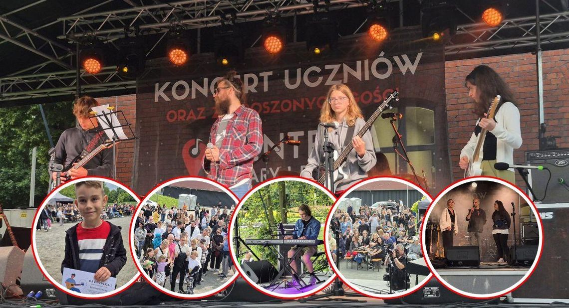 Święto muzyki w Koźlu. 100 muzyków wystąpiło na Wielkim Koncercie Centrum Gitary i Dźwięku. ZDJĘCIA