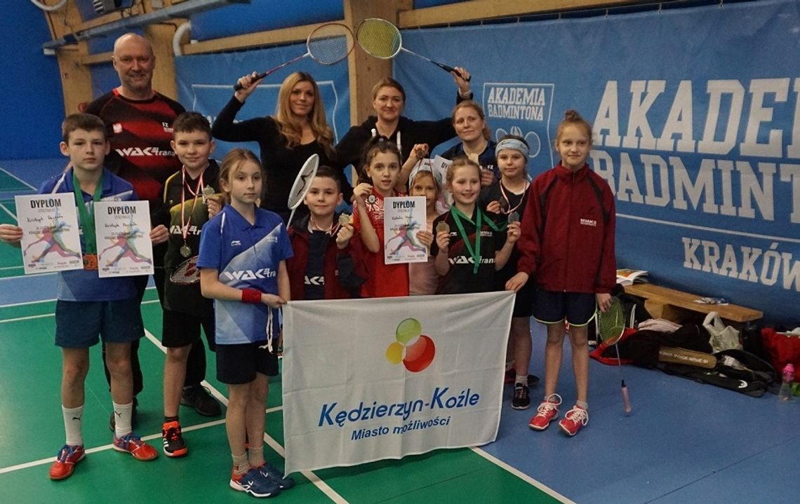 Sześć medali dla badmintonistów MMKS-u Kędzierzyn-Koźle