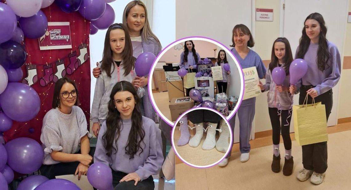 Szkoła z Pokrzywnicy wsparła oddział neonatologii w Kędzierzynie-Koźlu. ZDJĘCIA i WIDEO