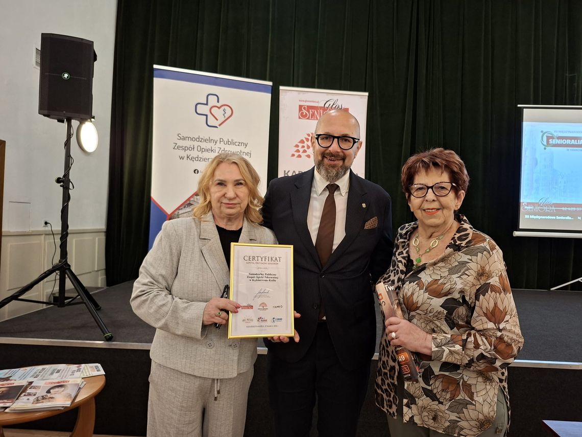 Szpital w Kędzierzynie-Koźlu z certyfikatem „Szpital Przyjazny Seniorom”. ZDJĘCIA Szpital w Kędzierzynie-Koźlu z certyfikatem „Szpital Przyjazny Seniorom”. ZDJĘCIA