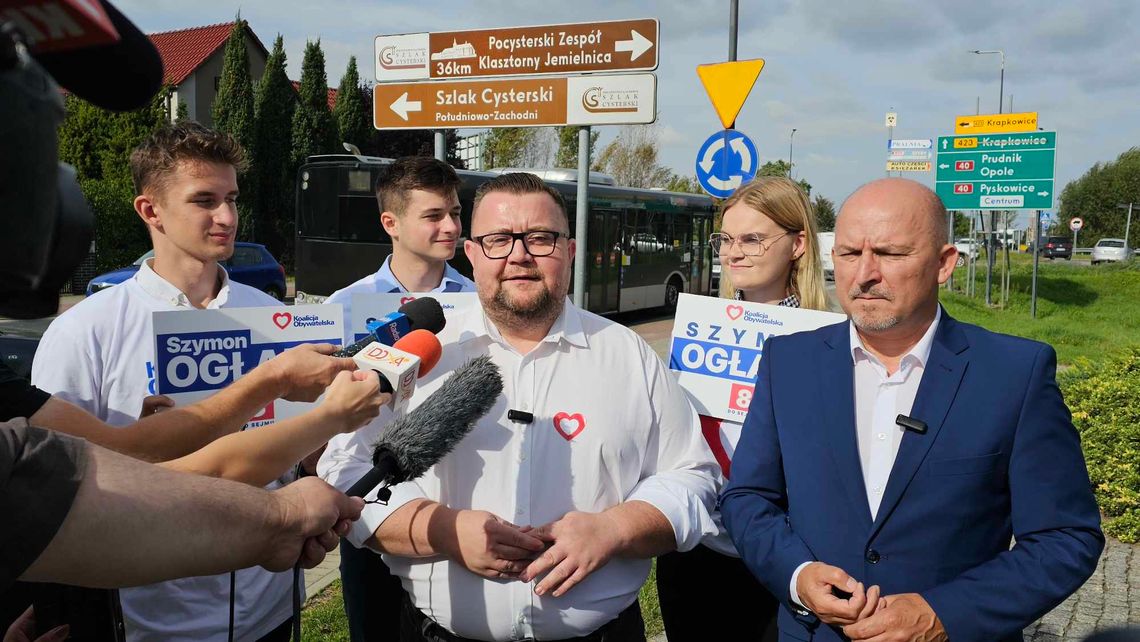 Szymon Ogłaza przedstawił listę konkretów dla Kędzierzyna-Koźla Szymon Ogłaza przedstawił listę konkretów dla Kędzierzyna-Koźla
