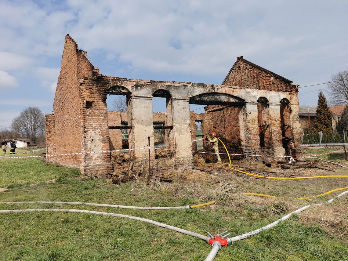 Ta sama stodoła stanęła w ogniu drugi raz