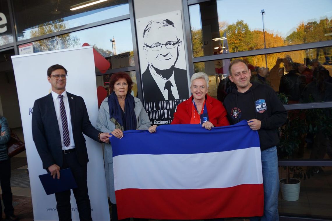 Tablica upamiętniająca Kazimierza Pietrzyka została odsłonięta w hali „Azoty”. ZDJĘCIA