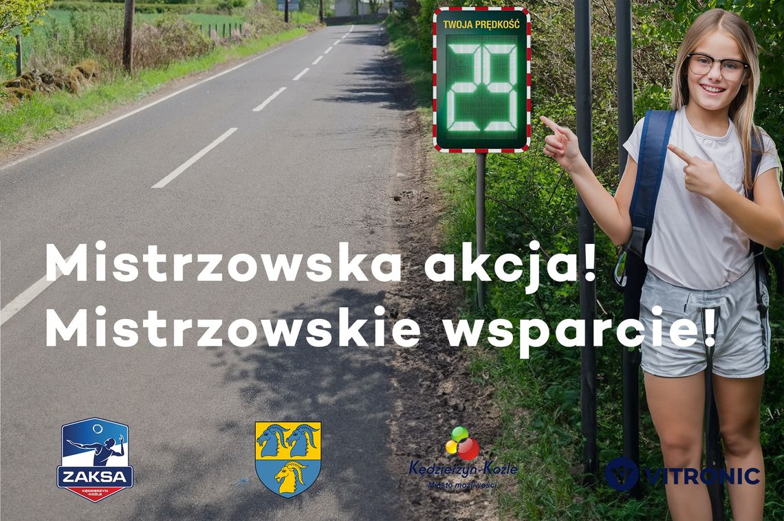 Tablice informujące o prędkości staną przy miejskich szkołach