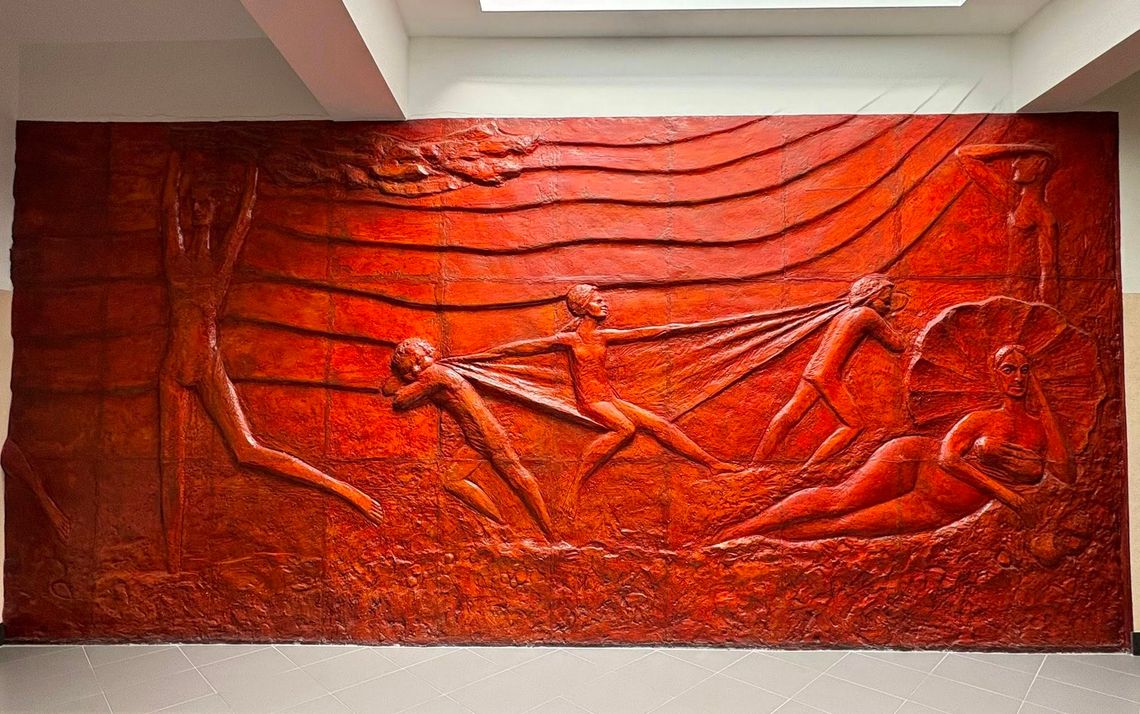 Taka sztuka na krytej pływalni. ZDJĘCIA