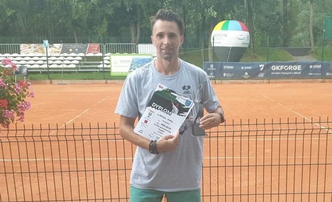 Tomasz Antosiak wygrał Letnie Mistrzostwa Śląska w tenisie ziemnym
