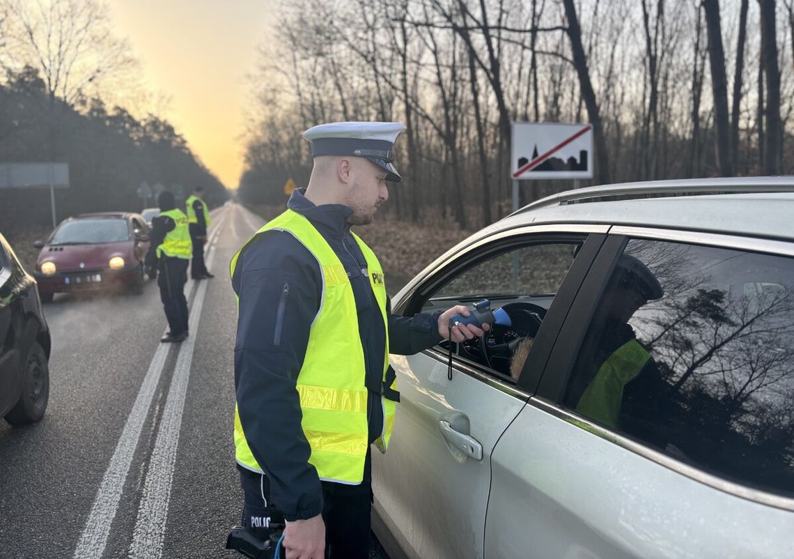 Trwa policyjna akcja „Alkohol i narkotyki”. Wzmożone kontrole policji na drogach powiatu