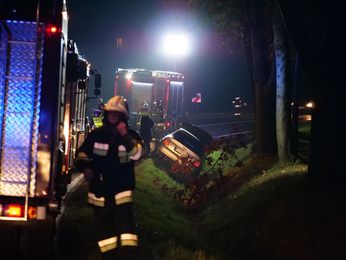 Trzy samochody zderzyły się w Reńskiej Wsi. Zdjęcia Trzy samochody zderzyły się w Reńskiej Wsi. Zdjęcia