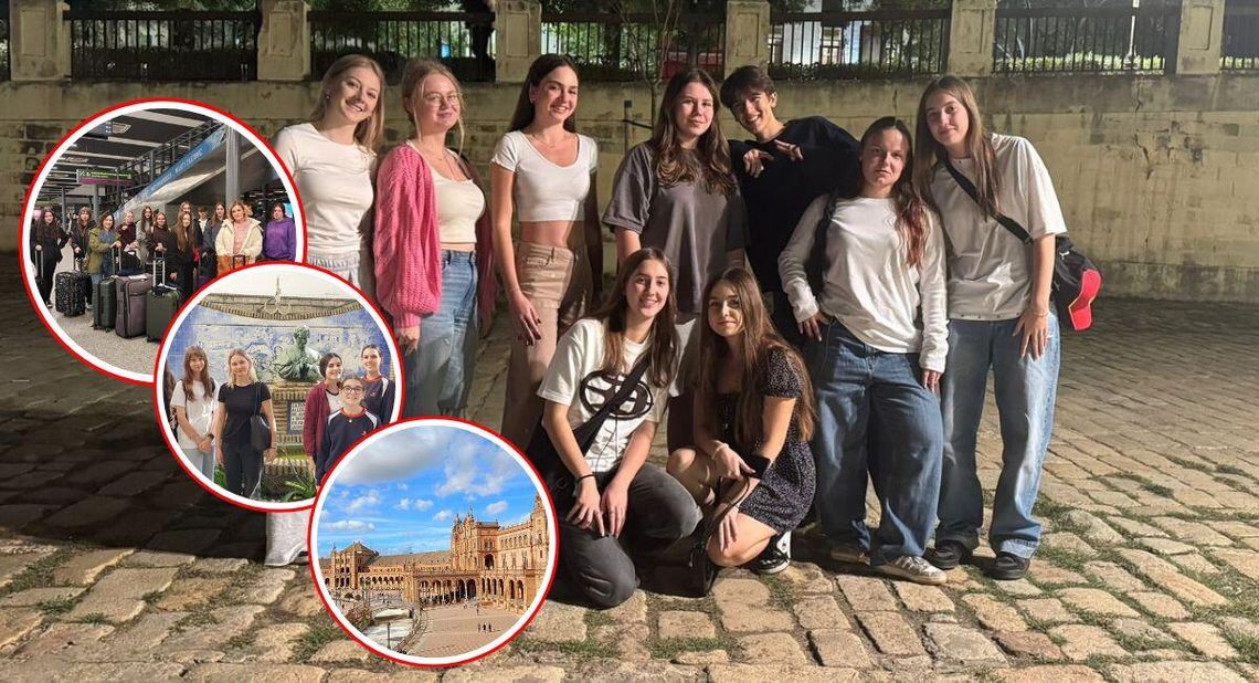 Uczniowie i nauczyciele tej szkoły wciąż podróżują. Tym razem są w słonecznej Hiszpanii. ZDJĘCIA