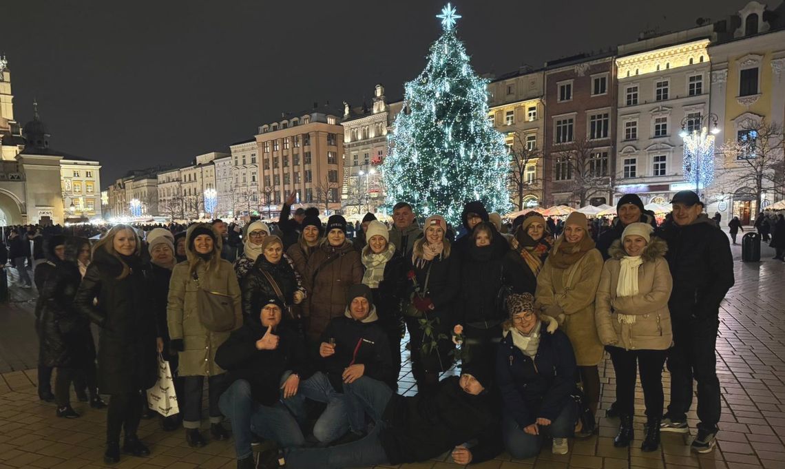 Udana wyprawa do Krakowa w świątecznym klimacie. ZDJĘCIA