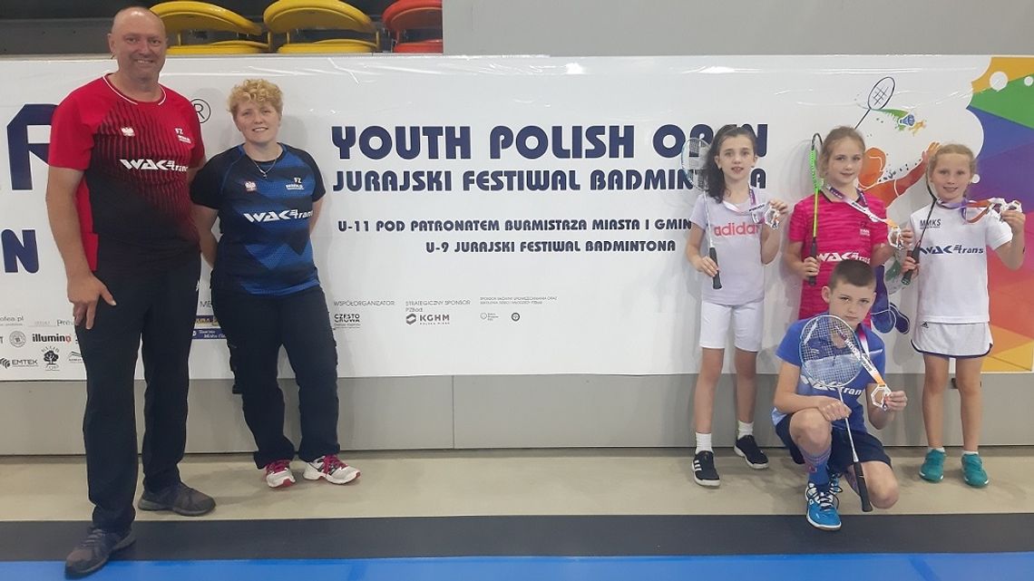 Udany występ młodych badmintonistów MMKS-u w Częstochowie