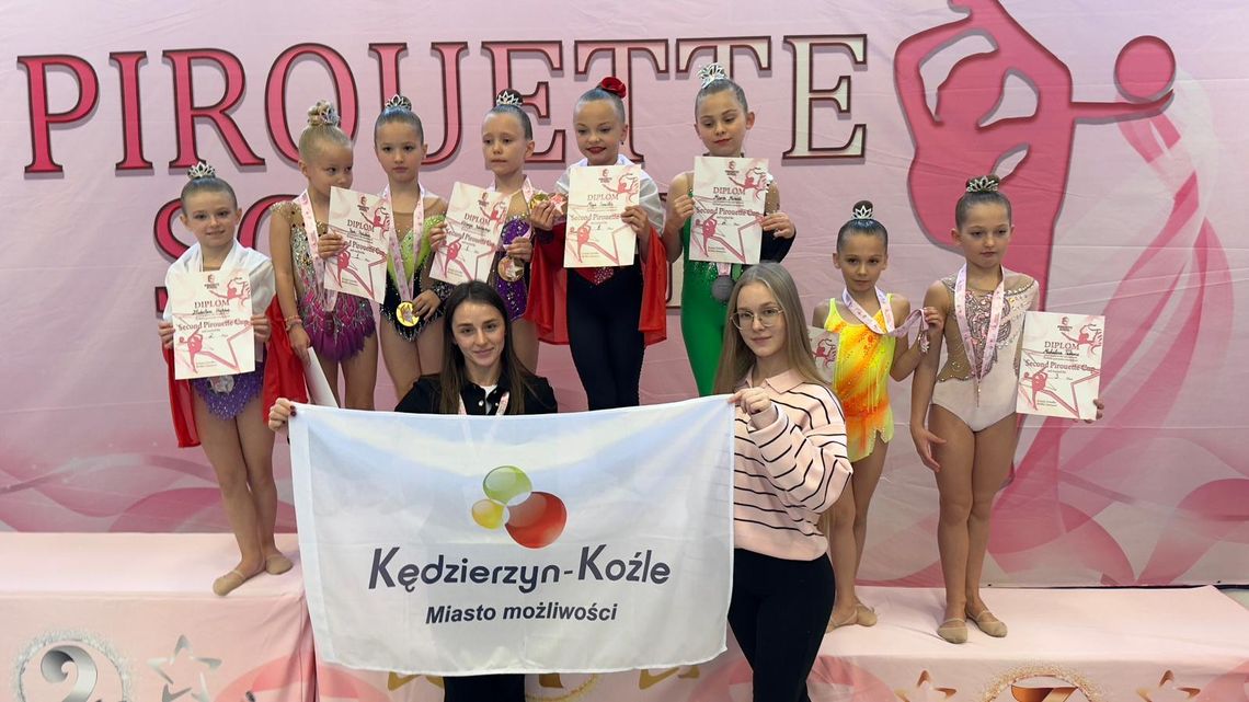 Udany występ zawodniczek Gymnastics Academy na międzynarodowym turnieju Pirouette Cup w Berlinie
