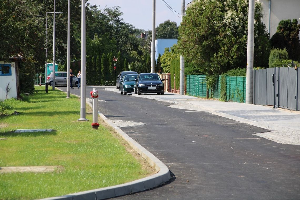 Ulica Krzywa w Kłodnicy gotowa. Teraz czas na ulicę Wałową