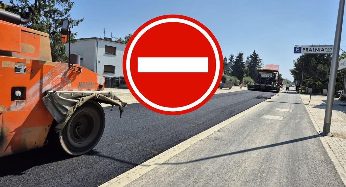 Ulica Wyspiańskiego w Kędzierzynie-Koźlu będzie całkowicie zamknięta. Finał prac już blisko