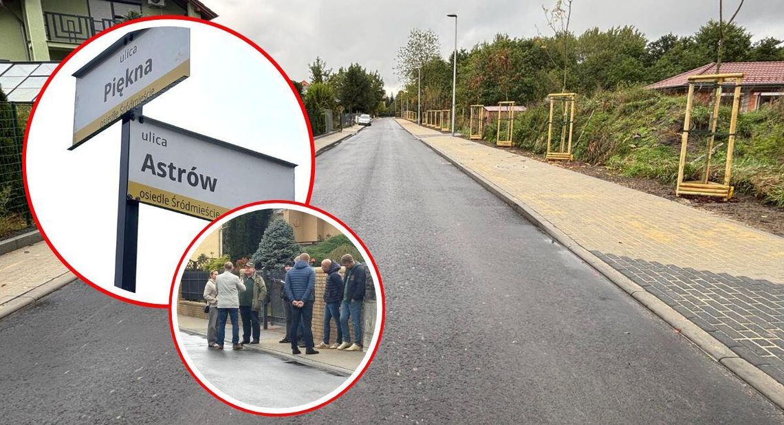 Ulica za ponad 2 miliony złotych została oddana do użytku. ZDJĘCIA Ulica za ponad 2 miliony złotych została oddana do użytku. ZDJĘCIA