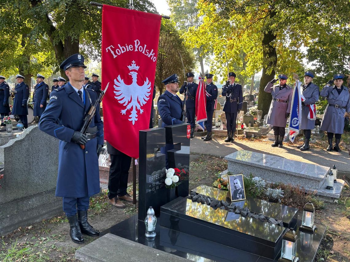Upamiętnienie jednego z ojców Polskiej Policji. ZDJĘCIA