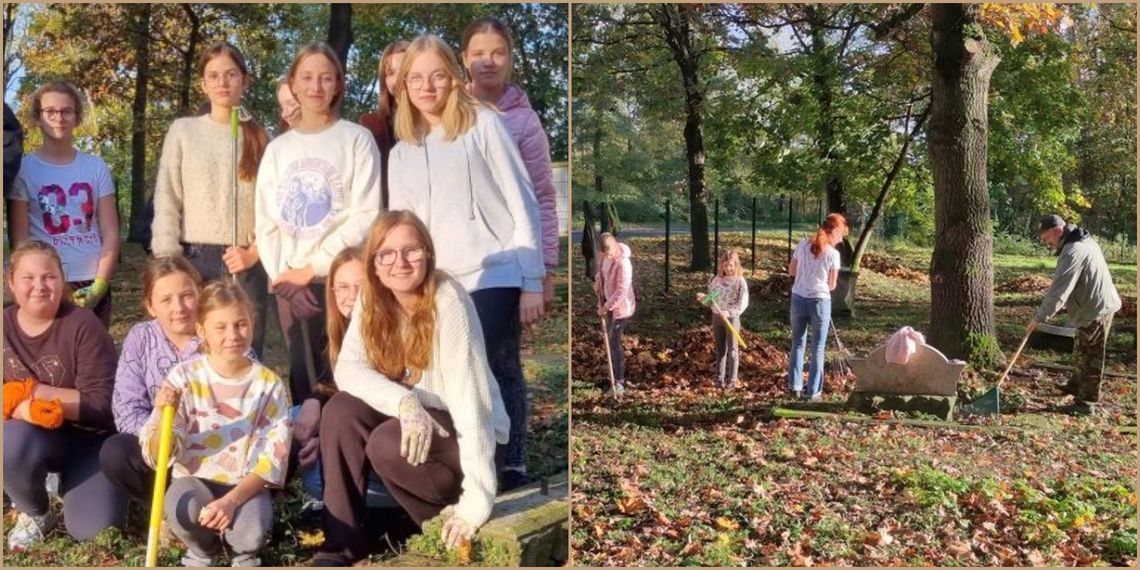 Uporządkowali teren cmentarza żydowskiego. Spotkają się w rocznicę Nocy Kryształowej. ZDJĘCIA