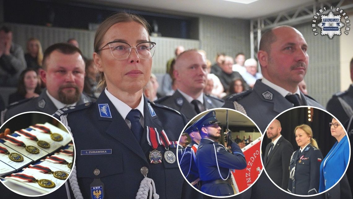 Uroczyste wręczenie odznaczeń resortowych i ślubowanie nowych policjantów