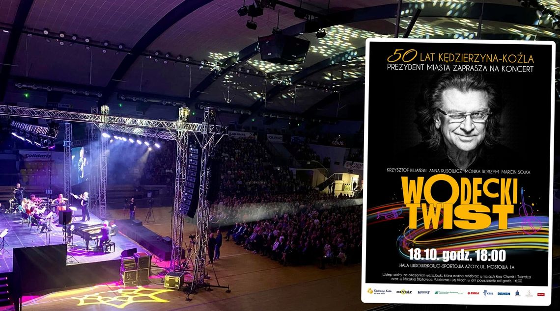 Koncert "Wodecki Twist" w Kędzierzynie-Koźlu. Odbierz bezpłatne wejściówki
