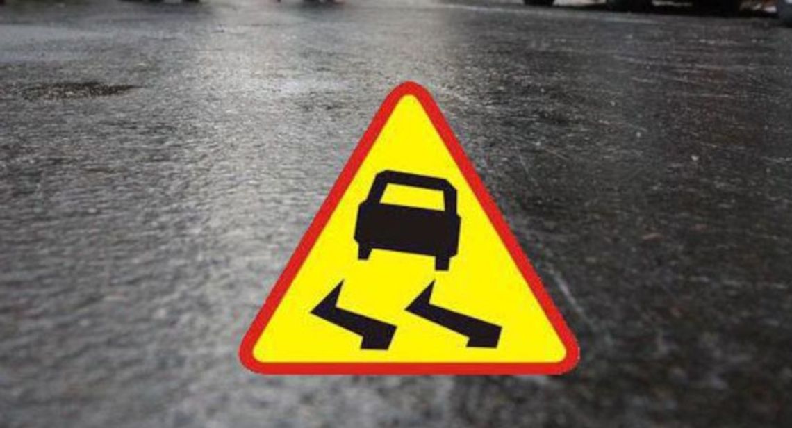 Uwaga! Będzie ślisko na drogach i chodnikach Uwaga! Będzie ślisko na drogach i chodnikach