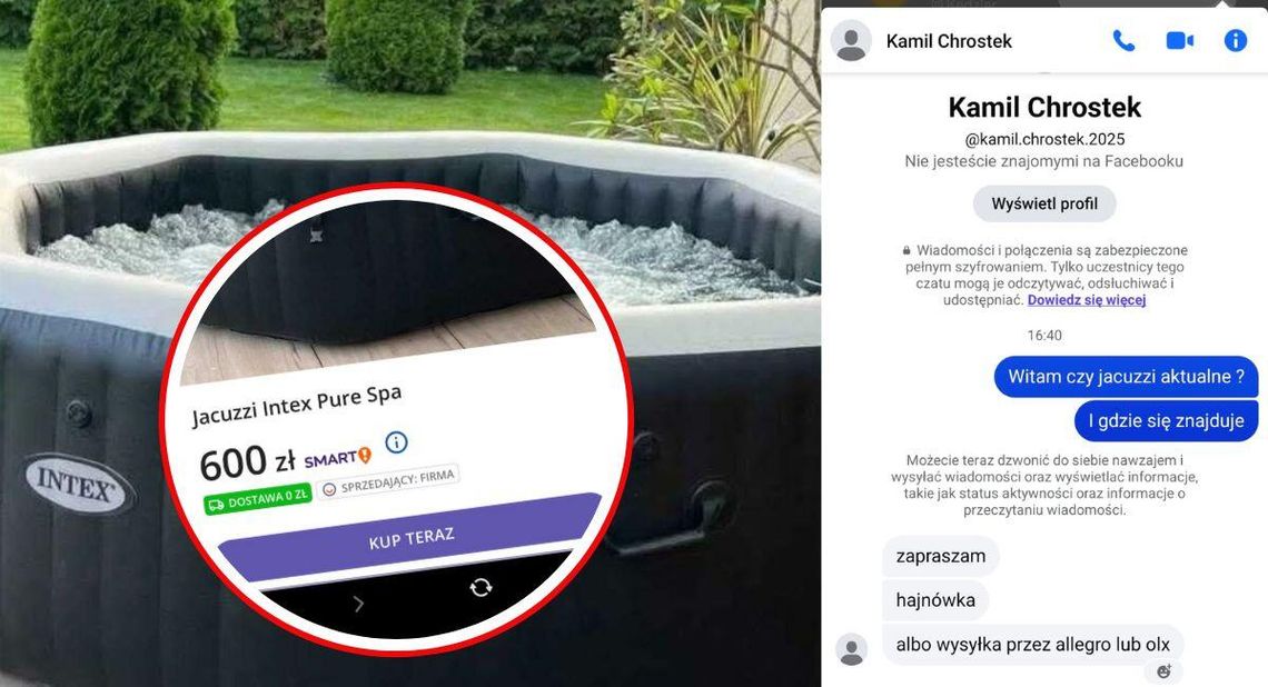 Uwaga! Jacuzzi za 600 zł okazało się oszustwem. Bank uruchomił procedurę odzyskania pieniędzy Uwaga! Jacuzzi za 600 zł okazało się oszustwem. Bank uruchomił procedurę odzyskania pieniędzy