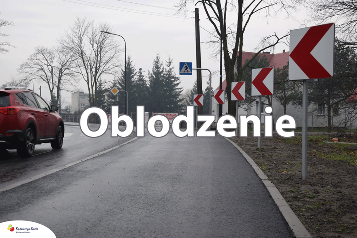 Uwaga kierowcy!!! Może być ślisko na drogach. Noga z gazu