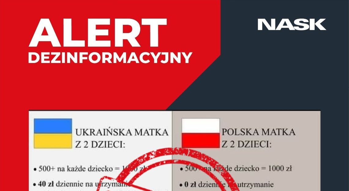Uwaga na alerty dezinformacyjne! Uwaga na alerty dezinformacyjne!
