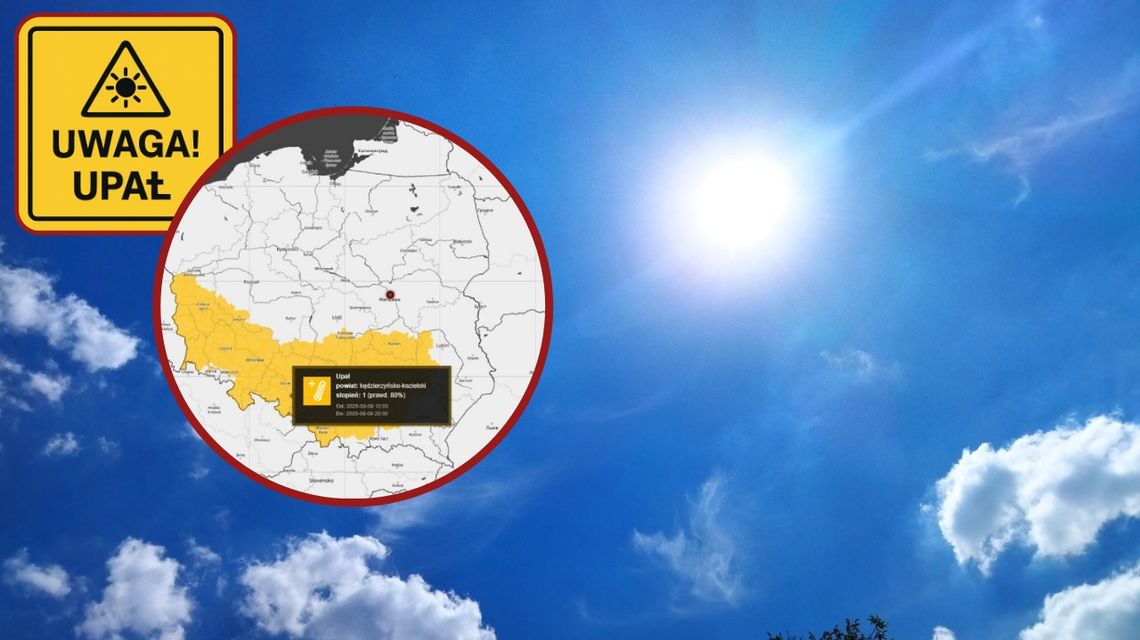 Uwaga na upał! W sobotę prognozowane temperatury do 31°C Uwaga na upał! W sobotę prognozowane temperatury do 31°C